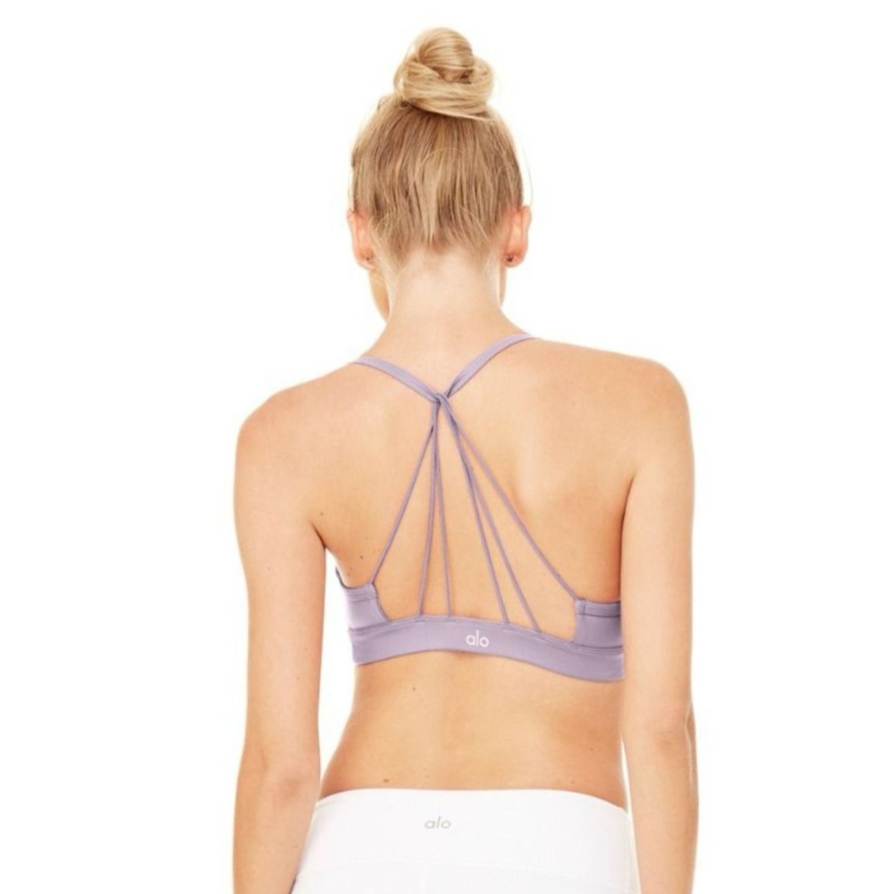 Purple ALO sports bra